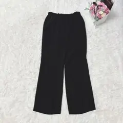 6240 イマジナチオーネ フォーマルパンツ シンプル ベーシック オフィス 黒
