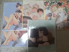 BAR GUSH ミニ色紙　5点セット