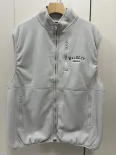 LAKOLE グレー ジップアップベスト Mサイズ