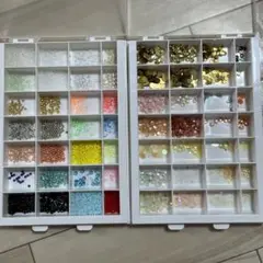 多様なビーズセット スパンコール　丸大ビーズ