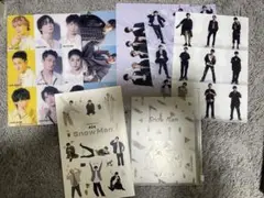 SnowMan 特典ファイル フレークシール 会報