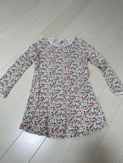 花柄長袖チュニック 116cm パジャマ