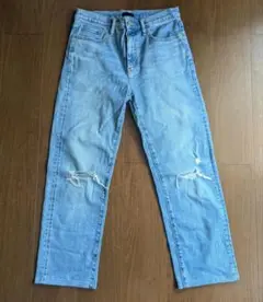 UNIQLO JEANS ストレートデニム ライトブルー