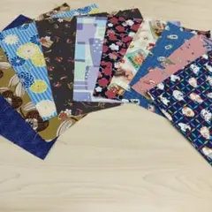 ★A69★カットクロス/プリント生地/国産/25cm×25cm/10点