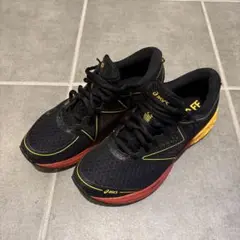 ASICS ランニングシューズ ヌーサF Fブラック25.0cm