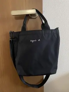 アニエスベー agnes b.／マザーズバッグ ロゴハンドバッグ