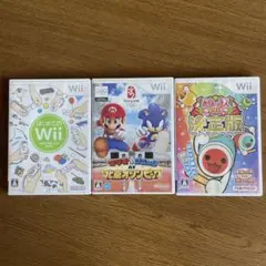 Wii ゲームソフト 3本セット