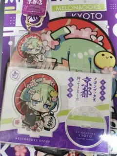 ご当地めろんちゃん　アクリルキーホルダー9種　ポストカード8種　セット ご当地めろんちゃん アクリルキーホルダー メロンブックス