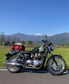 トライアンフ 水冷ボンネビル T100 T120 純正ミラー 左右セット TRIUMPH / トライアンフ純正商品バーエンドミラー | A9638154