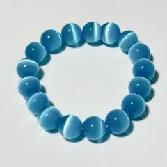 ⭐️キャッツアイセレナイト スカイブルー ブレスレット