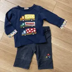 【ミキハウス】90 100 トレーナー、ズボンセット　まとめ売り