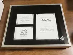 スタジオアリス アルミボックス型フォトフレーム
