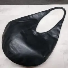 美品 シビラ Sybilla ショルダーバッグ 本革 ワンショルダー 黒
