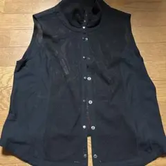 ブラック メッシュベスト Mサイズ