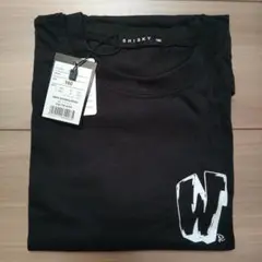 【新品】SHISKY オーバーサイズプリントTシャツ 160 黒