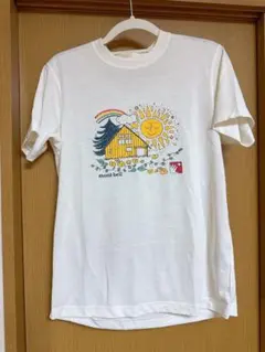 【mont-bell】モンベル プリントTシャツ ホワイト XSサイズ