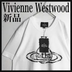 【新品☆ペイント☆オーブデザイン】ヴィヴィアンウエストウッド ロゴTシャツ