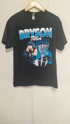 ブライソンティラーBRYSON TILLER両面プリントTシャツ黒サイズM
