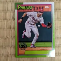 Phillies Trea Turner 35シリ　エラー　名前なし