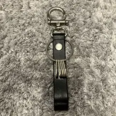 Hender Scheme 黒 レザー キーホルダー