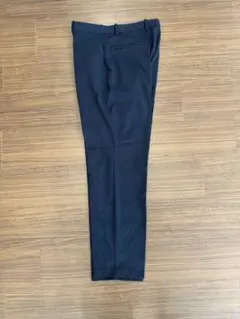 ユニクロ スマートアンクルパンツ ネイビー Lサイズ（ウエスト84-92cm）