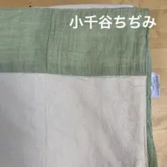 小千谷ちぢみ　小千谷縮　タオルケットシングル　夏掛け布団　浅緑　伝統工芸品　新潟