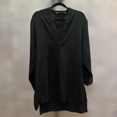 ZARA ブラック 長袖シャツ XS