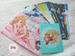 ソードアート・オンライン　SAO　クリアファイル 27枚セット