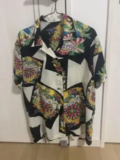グラフィックプリント 半袖シャツ