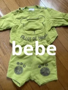 bebeべべ　セットアップ　3点セット