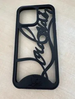 ルブタン Louboutin iPhone 15ProMax ケース　ブラック