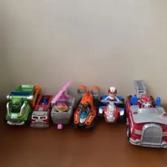 パウパトロール　ミニカー6台
