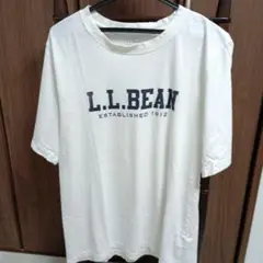 L.L.Bean ロゴ Tシャツ アイボリー