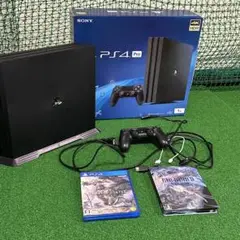 【動作確認済み】PlayStation4 Pro 1TB 4k ＋ソフト2本