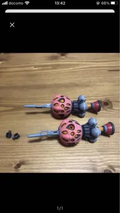 メタルロボット魂　赤いガンダム　ファンネル単品2個