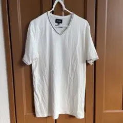 BEAMS ビームス　￼Vネック￼ Tシャツ　白色