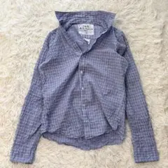 ✨美品✨ フランクアンドアイリーン 近年モデル シャツ バリー シワ加工 洗える