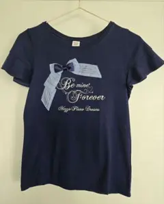 メゾピアノ　ネイビー半袖Tシャツ　150cm
