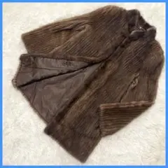 極美品!SAGA MINK コート 銀タグ 高級毛皮 リアルファー