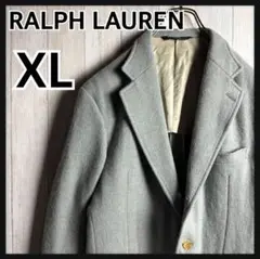 2199【XL・美品】90s ラルフローレン ツイード テーラードジャケット