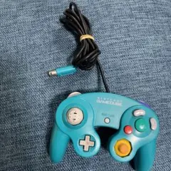 ゲームキューブコントローラー エメラルドブルー