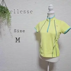 ellesse イエロー 半袖シャツ M