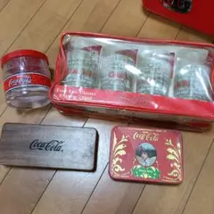 コカ・コーラ グラス・トランプ・ペンセット