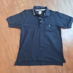 TRUSSARDI ブラックポロシャツ サイズ7