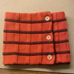 【美品】チェック柄ネックウォーマー