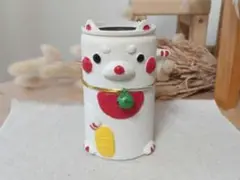 リメイク缶　招き猫