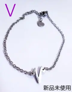 BTS　Ｖ　テテ　テヒョン　ブレスレット　シルバー　アクセサリー　おしゃれ