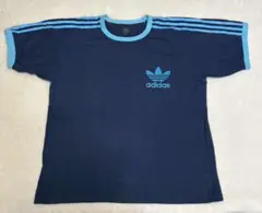 アディダス　adidas tシャツ　黒タグ　90s