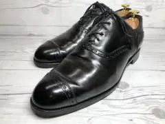 BARKER BLACK クオーターブローグ 黒 UK 6 US 7 24.5㎝