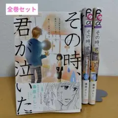 その時、君が泣いた 全3巻セット　藤原よしこ　良品